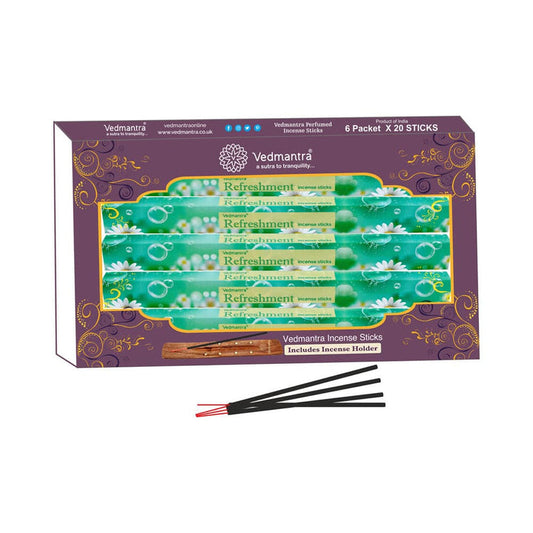 Vedmantra Refreshment 20 Sticks x 6 Pk