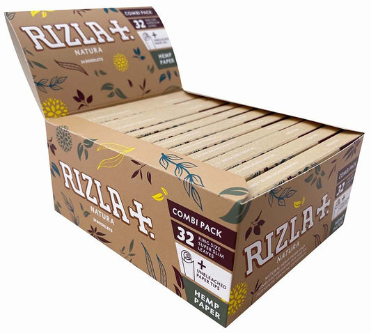 Rizla Natura Combi King Slim Tips 24 Pk