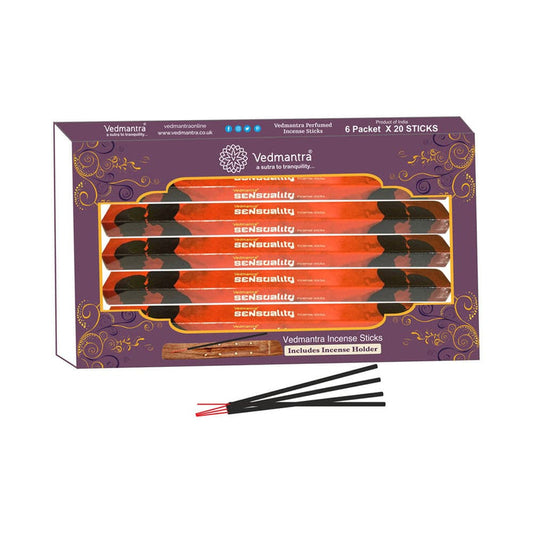 Vedmantra Sensuality 20 Sticks x 6 Pk