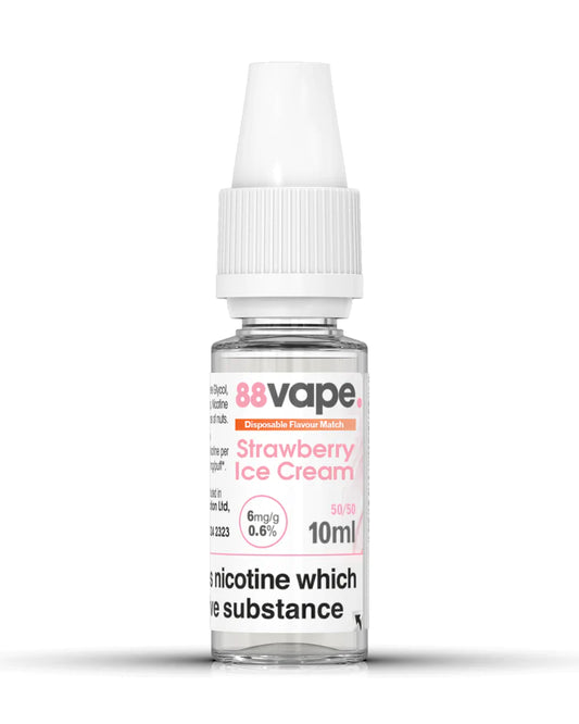 88 Vape E-Liquid Stwb Ice 6mg 10ml 20 Pk