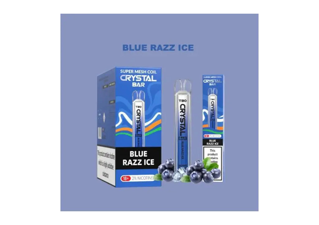 Tbo Crystal 600 Blue Razz Ice Pu Wholesale And Distribution