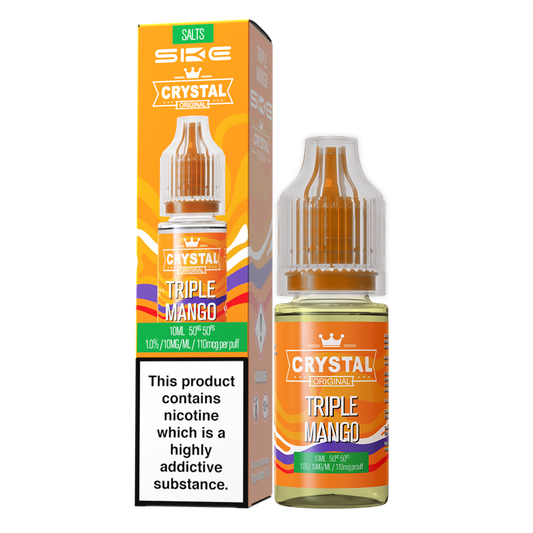 SKE Crystal Nic Salts 10mg 10Pk Triple Mango