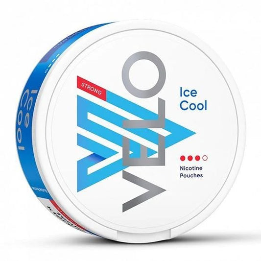 Velo Strong Crispy Peppermint / Ice Cool Nic Pouches 10mg 10 Pk