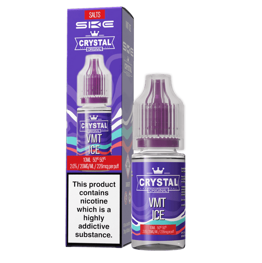 SKE Crystal Nic Salts 10mg 10Pk VMT Ice