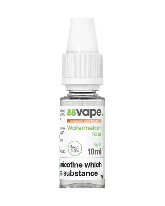 88 Vape E-Liquid Watermln 3mg 10ml 20 Pk