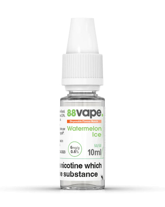 88 Vape E-Liquid Watermln 6mg 10ml 20 Pk
