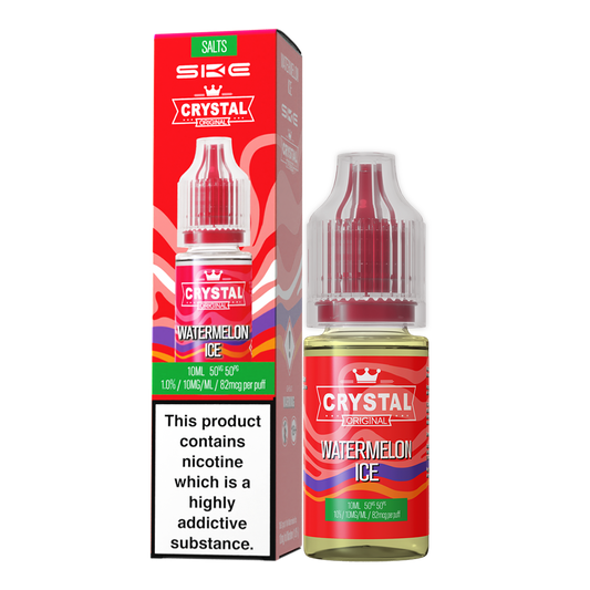 SKE Crystal Nic Salts 10mg 10Pk Watermelon Ice