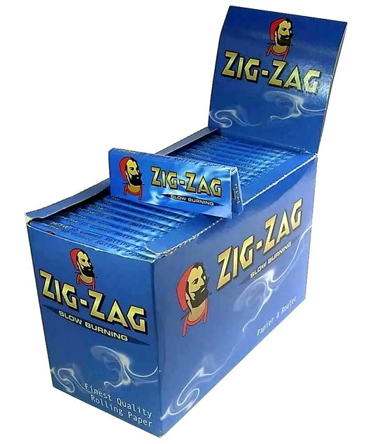 Zig Zag Blue Standard Papers 100 Pk