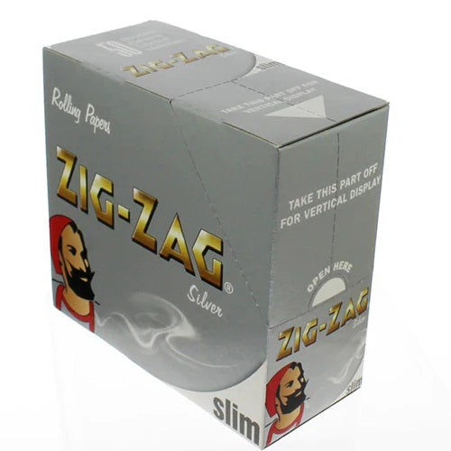 Zig Zag Silver King Slim 50 Pk