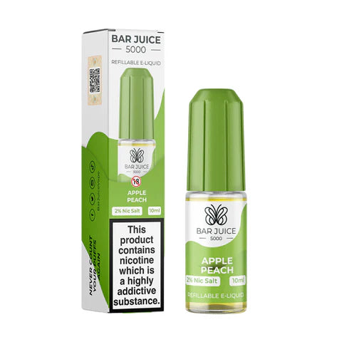 Bar Juice Nic Salt 20mg 10 Pk Apple Peah
