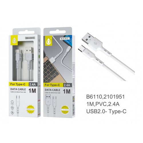 One Plus USB - Type-C Data Cable 1M Whit