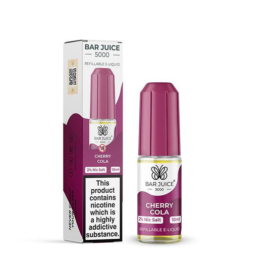 Bar Juice Nic Salt 20mg 10 Pk Cherry Cla