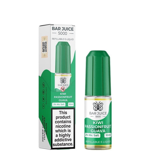 Bar Juice Nic Salt 20mg 10 Pk K P F G