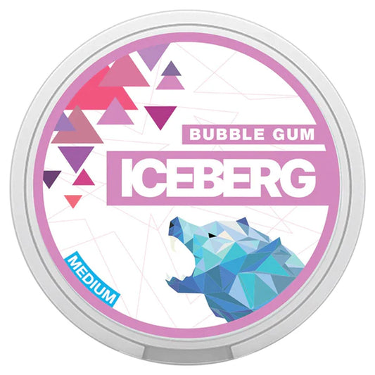 Iceberg Nic Pouches Medium Bubble Gum 10 Pk