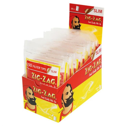 Zig Zag Slimline Filter 10 Bag x 150 Tip