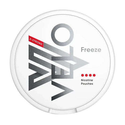 Velo X-Stg Freeze Nic Pouches 10 Pk