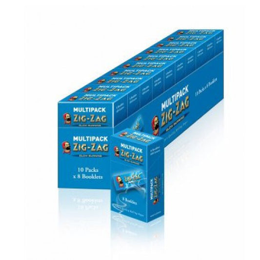Zig Zag Blue 8 Pk Standard Papers 10 Pk