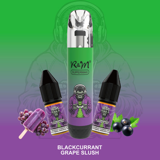 R&M Supermax Blackcurrant Grape Sh 5 Pcs