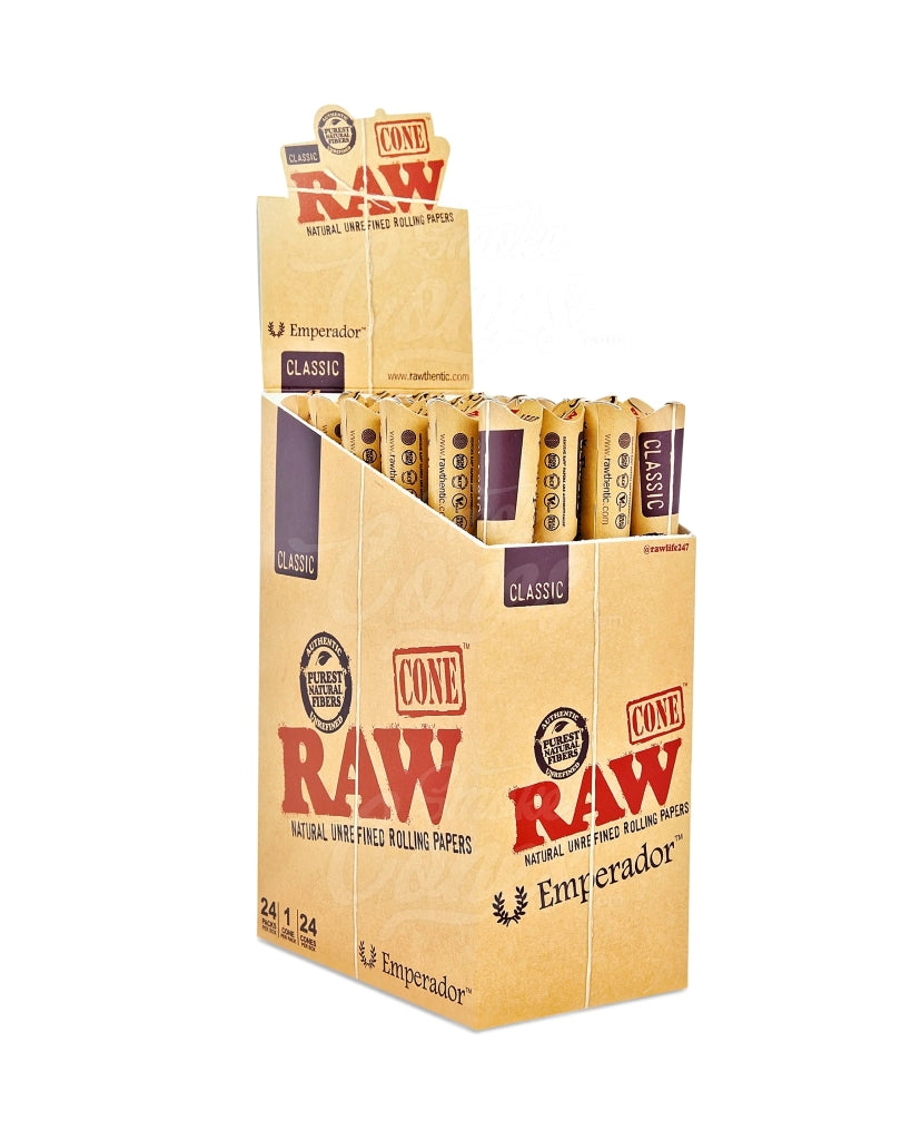 Raw Cones Emperador 24 Pk