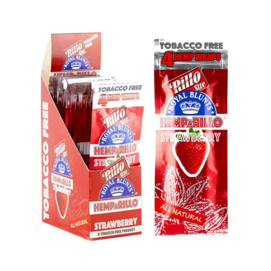 Royal Blunts Hemparillo 4x15 Strawberry