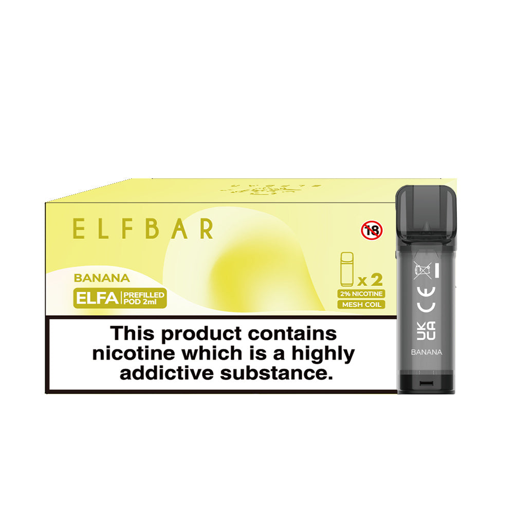 Elfa 2 Pods x 10 Pk Banana