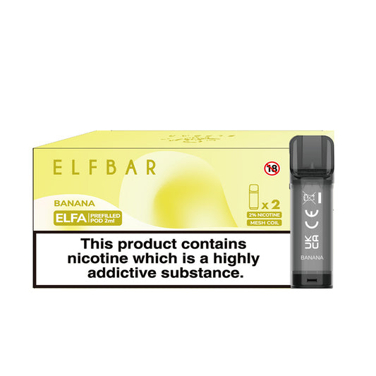 Elfa 2 Pods x 10 Pk Banana