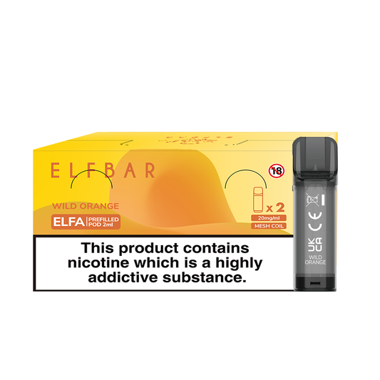 Elfa 2 Pods x 10 Pk Wild Orange