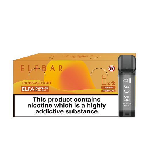 Elfa 2 Pods x 10 Pk Tropical Fruit