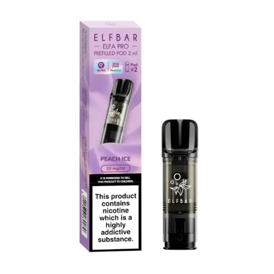 Elfa Pro 2 Pods x 10 Pk Peach Ice