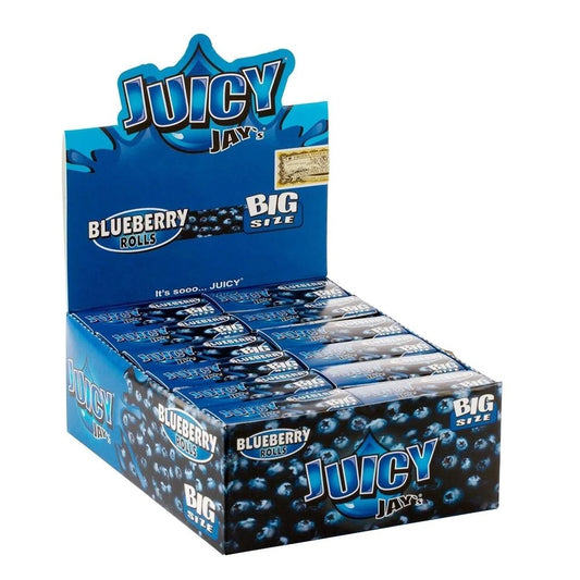 Juicy Jay Hemp 24 Paper Rolls Blueberry