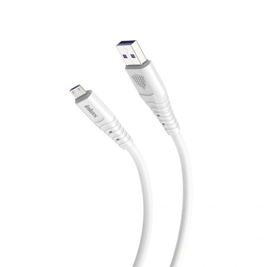 Inkax Micro USB Cable 20 Pk 2.1A White