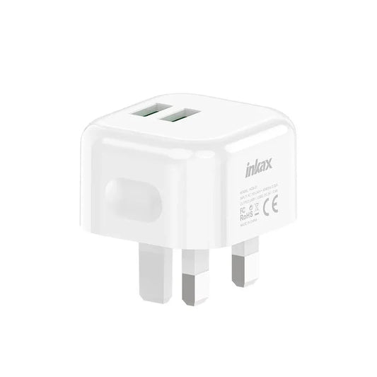 Inkax Smart Travel Charges 2.4A White