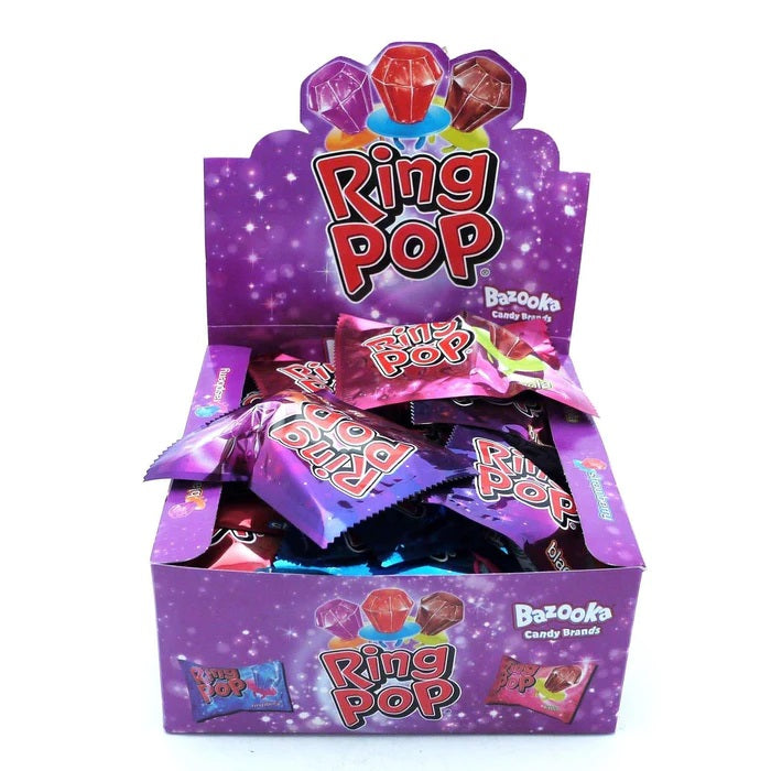 Bazooka Ring Pop 24 x 10g