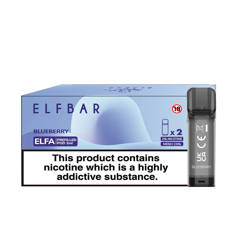Elfa 2 Pods x 10 Pk Blueberry