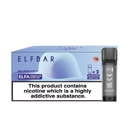 Elfa 2 Pods x 10 Pk Blueberry