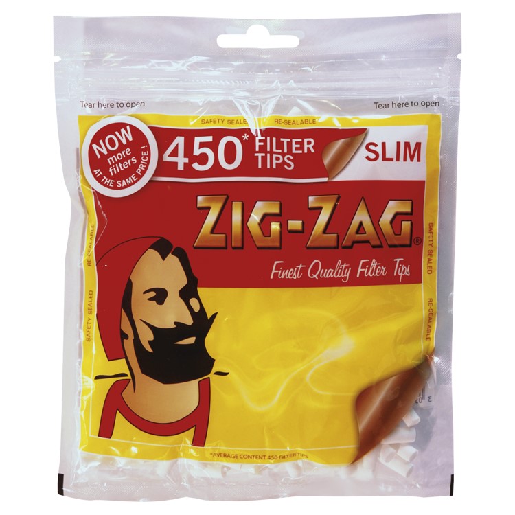 Zig Zag Slimline 450 Tips Bag