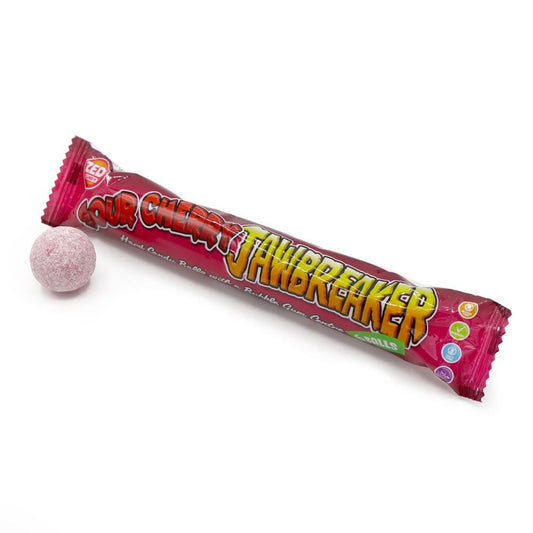 Zed Candy Sour Cherry Jawbreaker 24 Pk