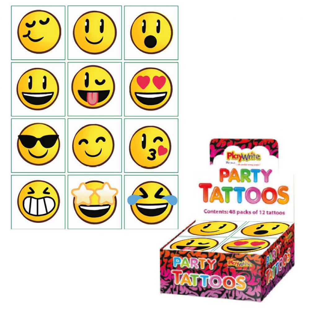 Party Tattoos 12 Pcs