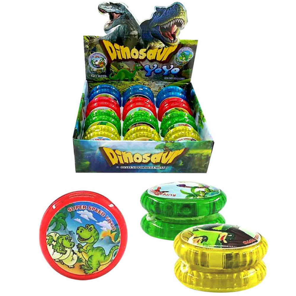 Dinosaur Light up Yoyo 12 Pcs