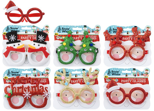 Snow White Novelty X-Mas Party Glasses