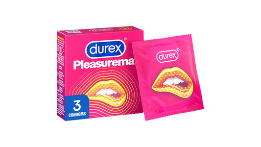 Durex 3 Pk x 24 Pk Pleasure Max