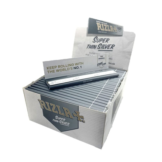 Rizla Silver King Slim Paper 50 Pk GX