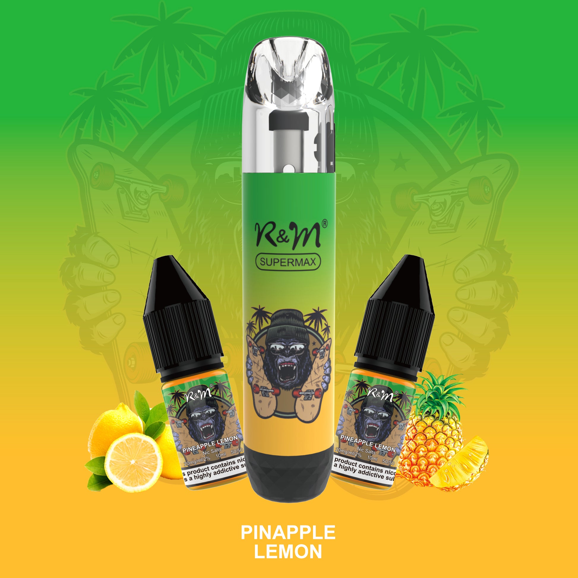 R&M Supermax Pineapple Lemon 5 Pcs