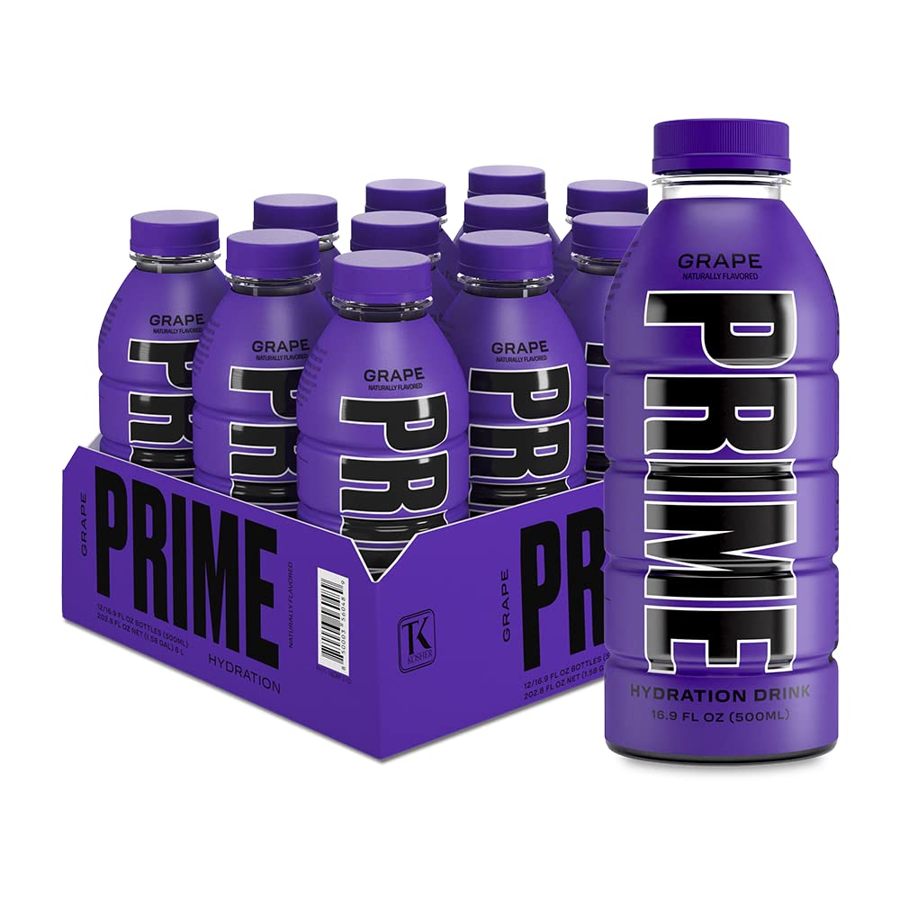 Prime 500ml x 12 Bottles Grape