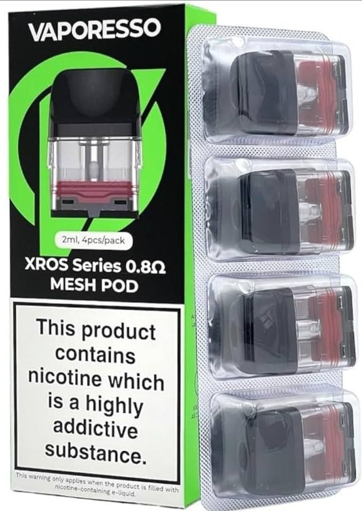 Vaporesso XROS Series 2ml 0.8 4 Pod Pack