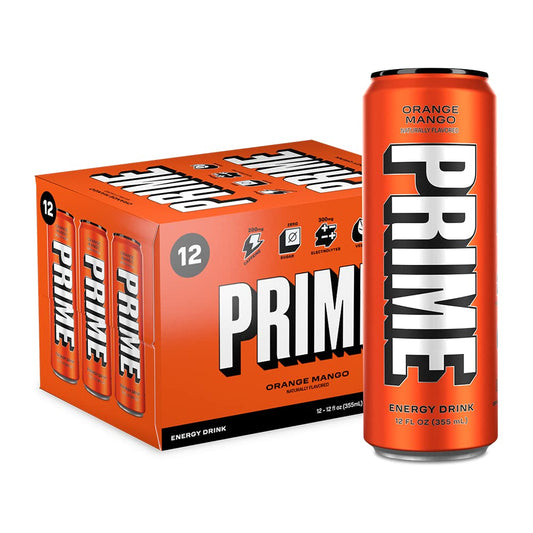 Prime 355ml x 12 Cans Orange Mango