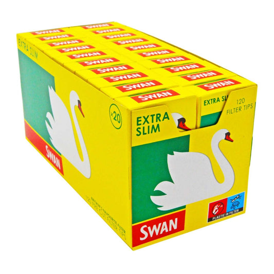 Swan Extra Slim Filter Tips 120x20