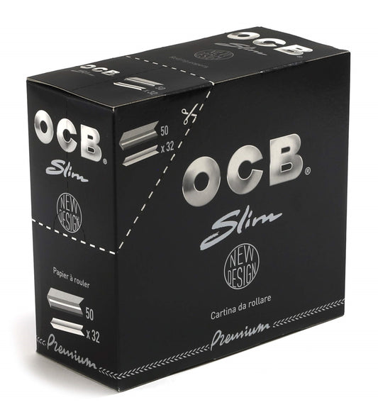 OCB Premium King Size Slim 50 Pk