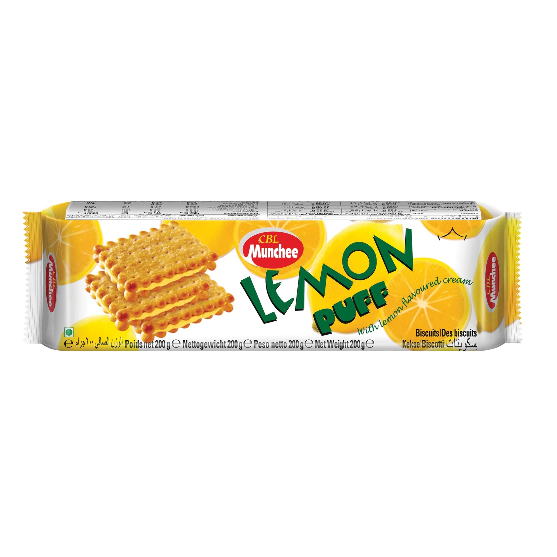 Munchee Lemon Puff 200mg x 12