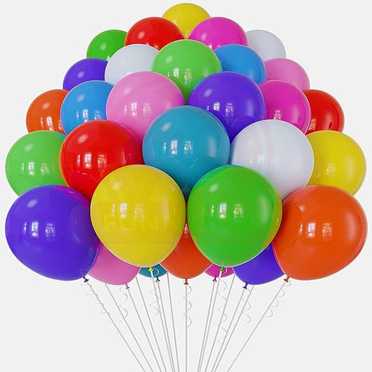 Plain Balloons 12 Pcs